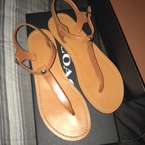 Brand new coach thong sandals